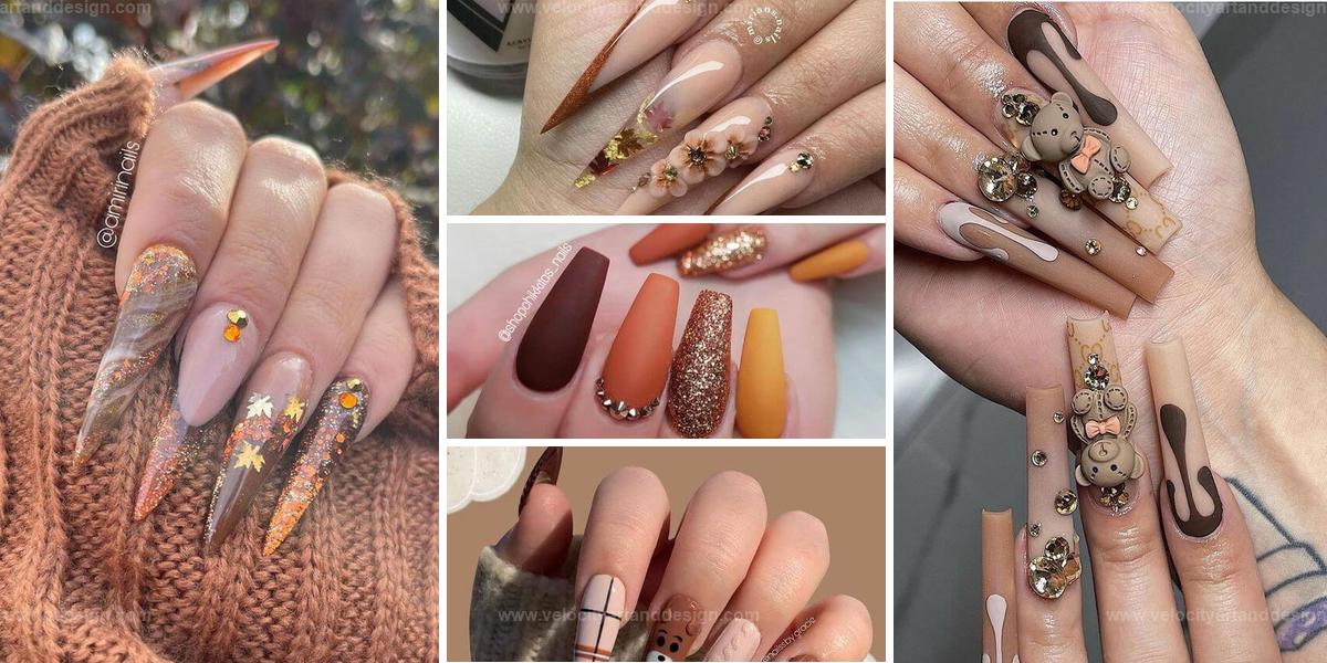 Top Brown Nail Designs