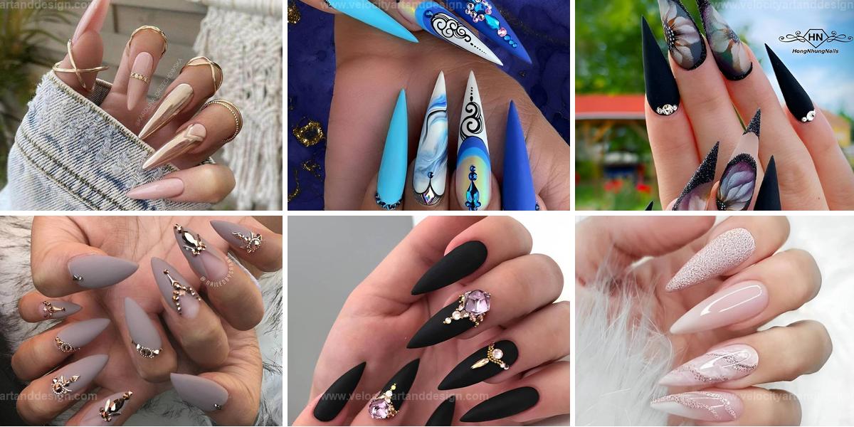 Best Stiletto Nail Designs