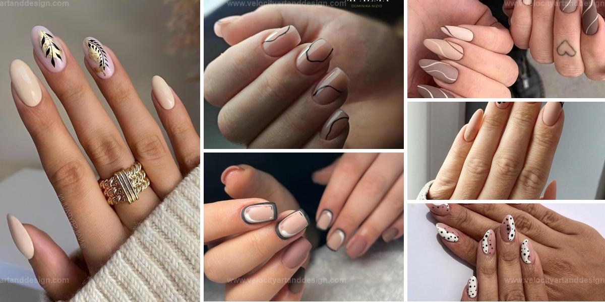 Best Creative Beige Nails