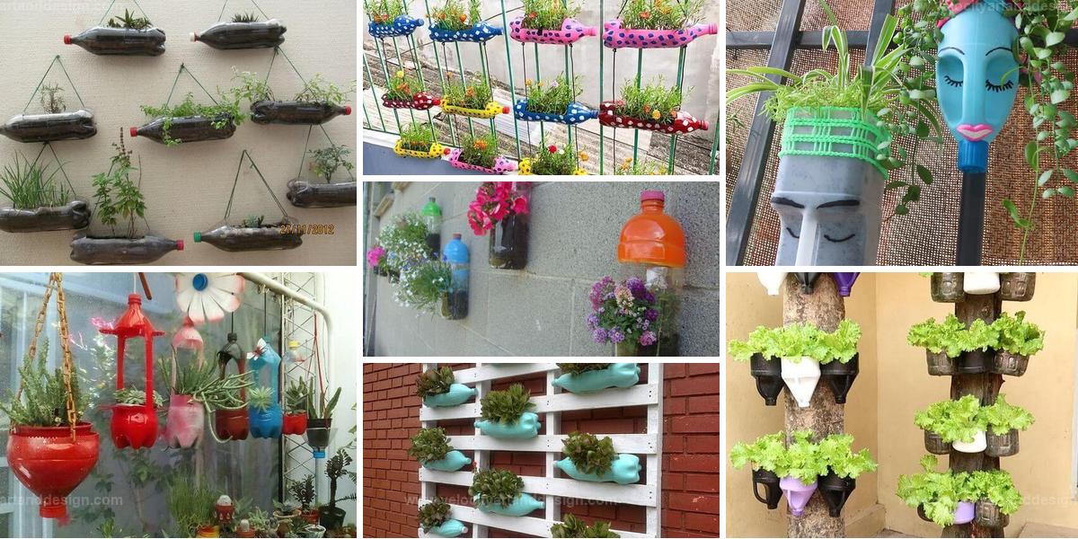 Best DIY Plastic Bottle Planters