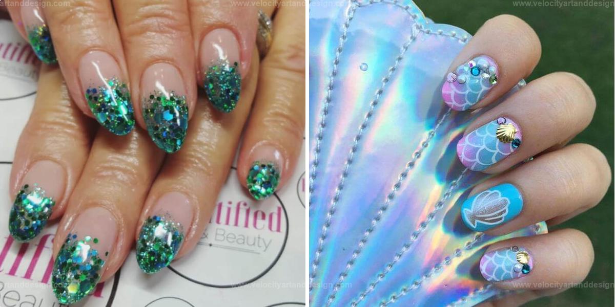 Top Mermaid Nail Designs