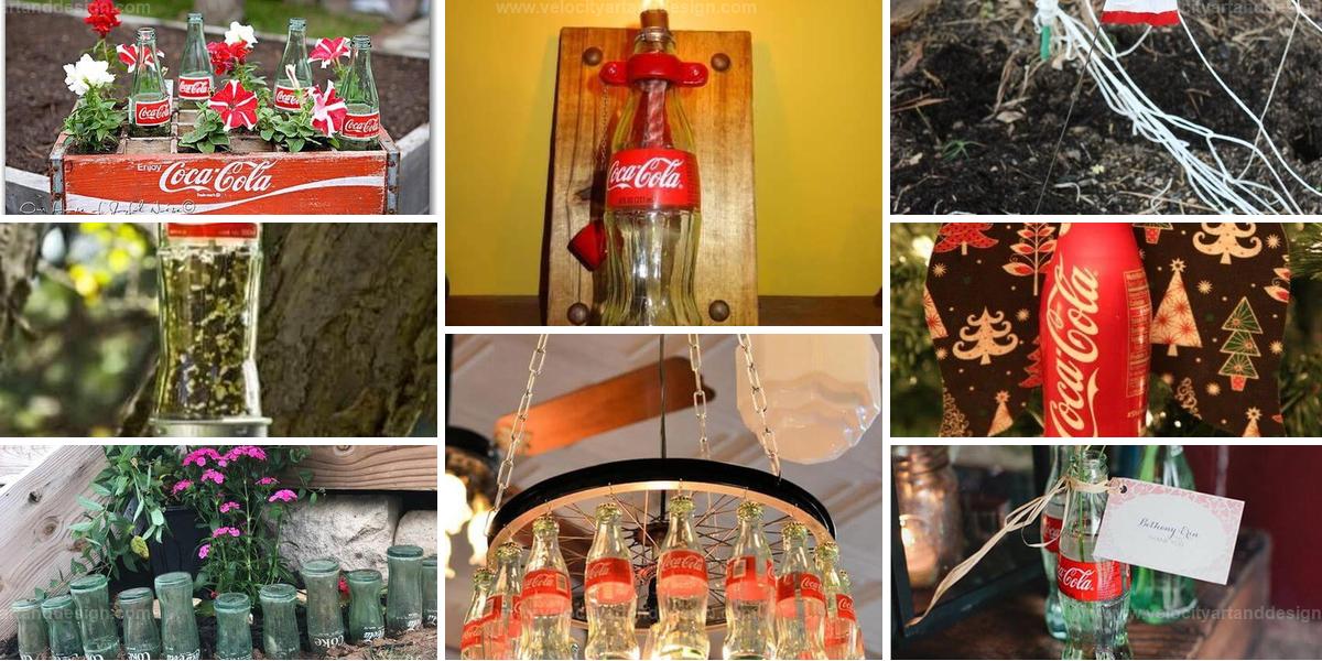 Best Upcycle Coke Bottles for Garden Decor