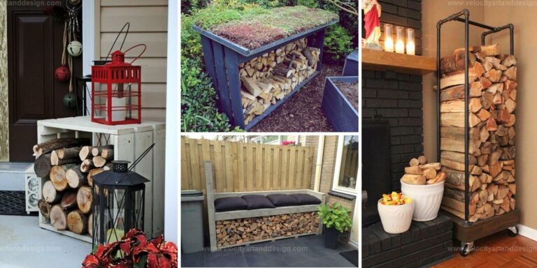 Best DIY Firewood Rack Projects