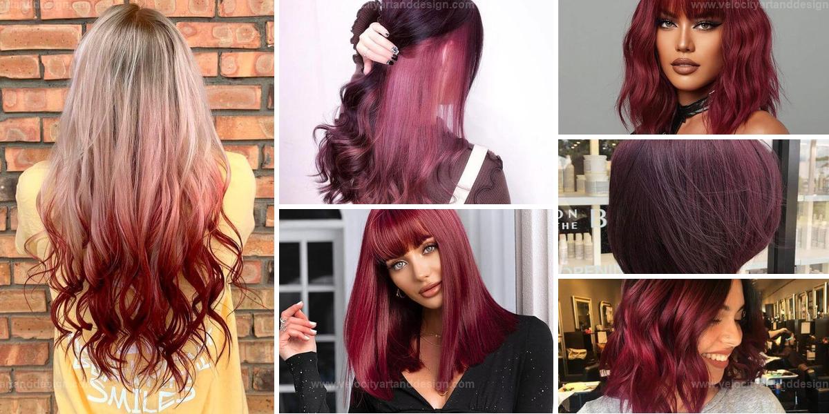 Beautiful Burgundy Hair Colors