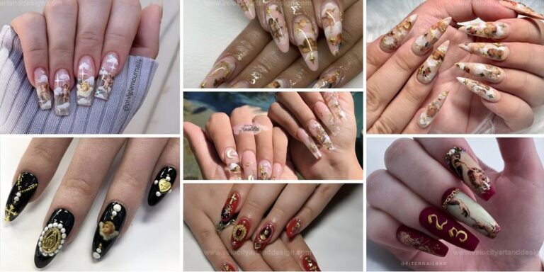 Top Angel-Inspired Nail Designs