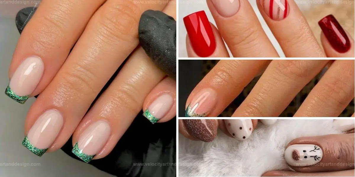 Best Short Christmas Nails