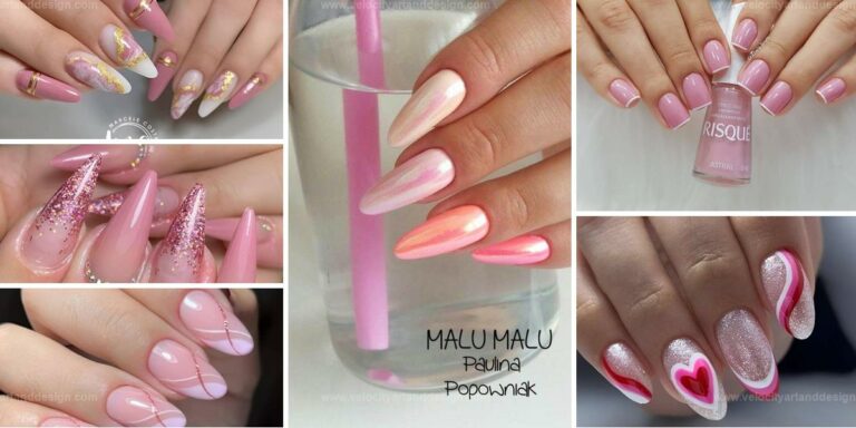 Delightful Pink Nail Designs