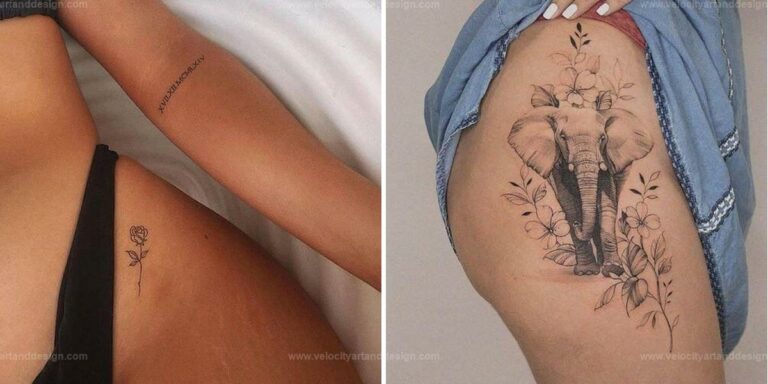 Best Hip Tattoos for Feminine Beauty