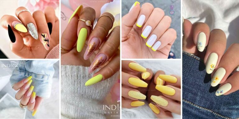 Top Vibrant Yellow Nails