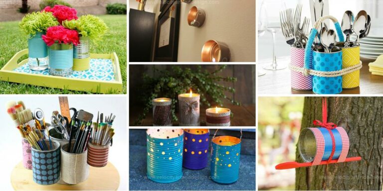 Top Upcycled Tin Can Crafts