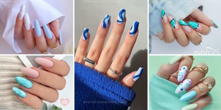 Iconic Blue Nail Designs