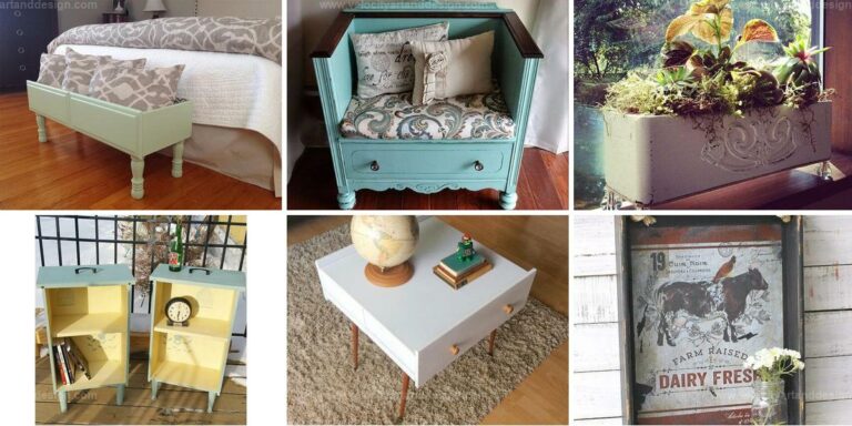 Best DIY Recycled Drawer Projects