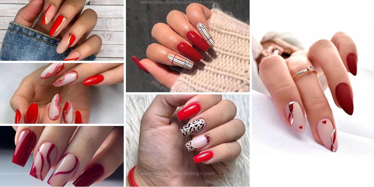 Red Nails That Embody Feminine Beauty