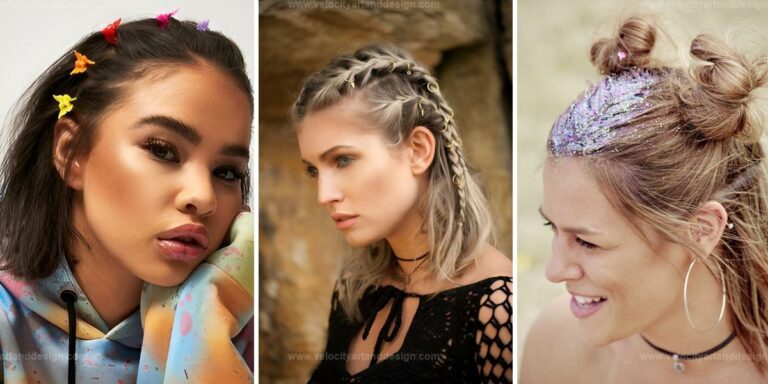 Top Festival Hairstyles For Short Hair