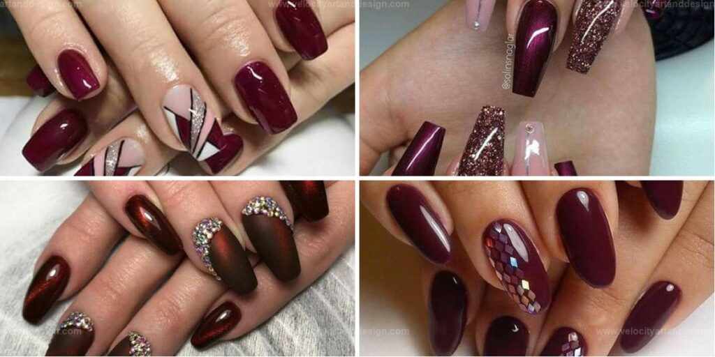 Top Burgundy Nail Ideas