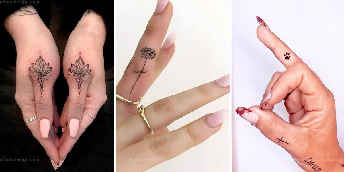 Top Danity Finger Tattoos