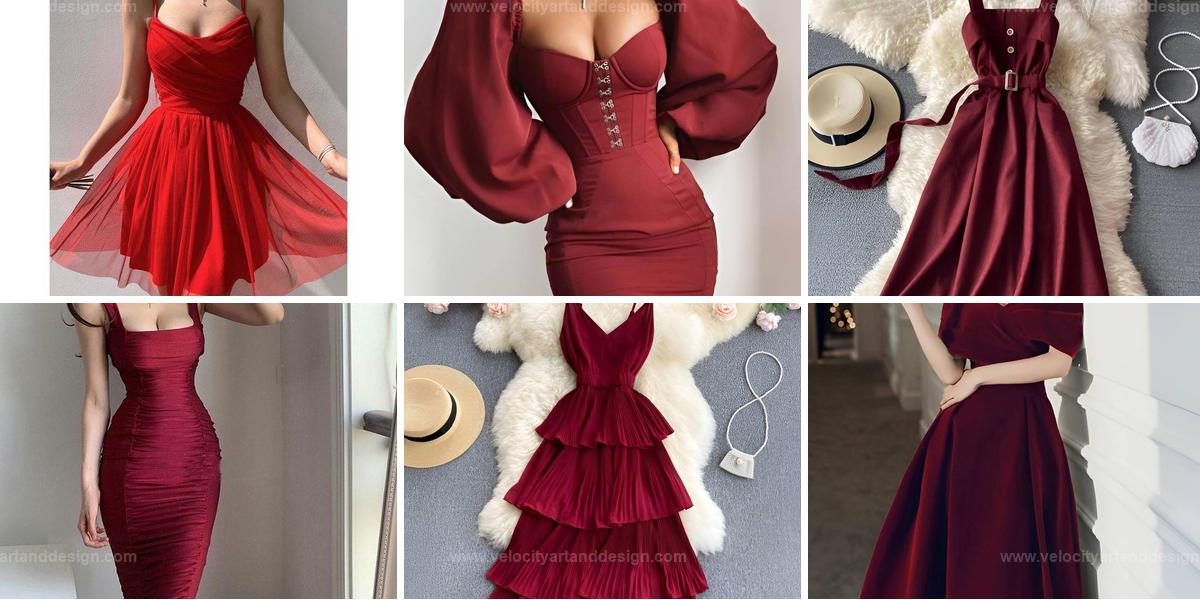 Best Red Dress Outfit Ideas