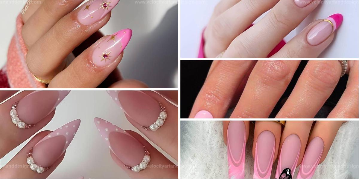 Best Pink French Tip Nails