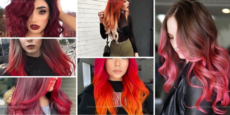 Best Red Ombre Hair Ideas