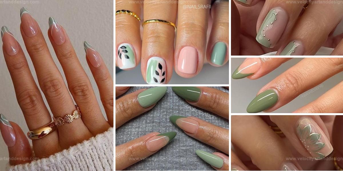 Best Sage Green Nail Designs