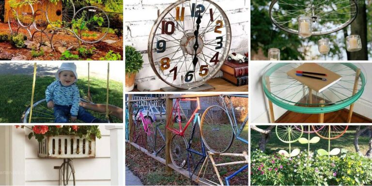 Top Upcycled Bike Garden Ideas