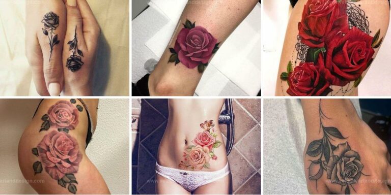 Top Provocative Rose Tattoos