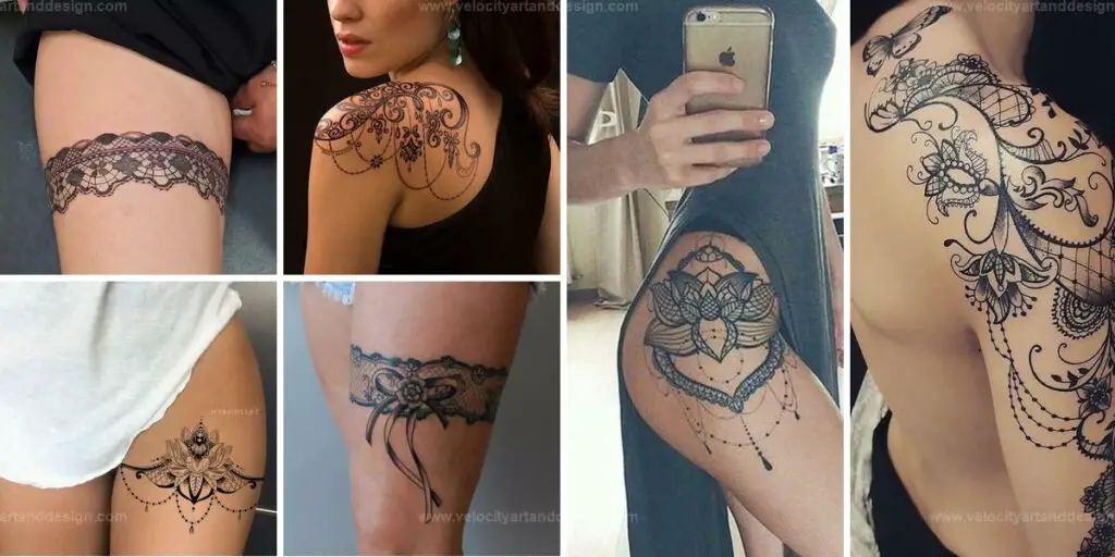 Best Lace Tattoo Designs for Girls with Charm