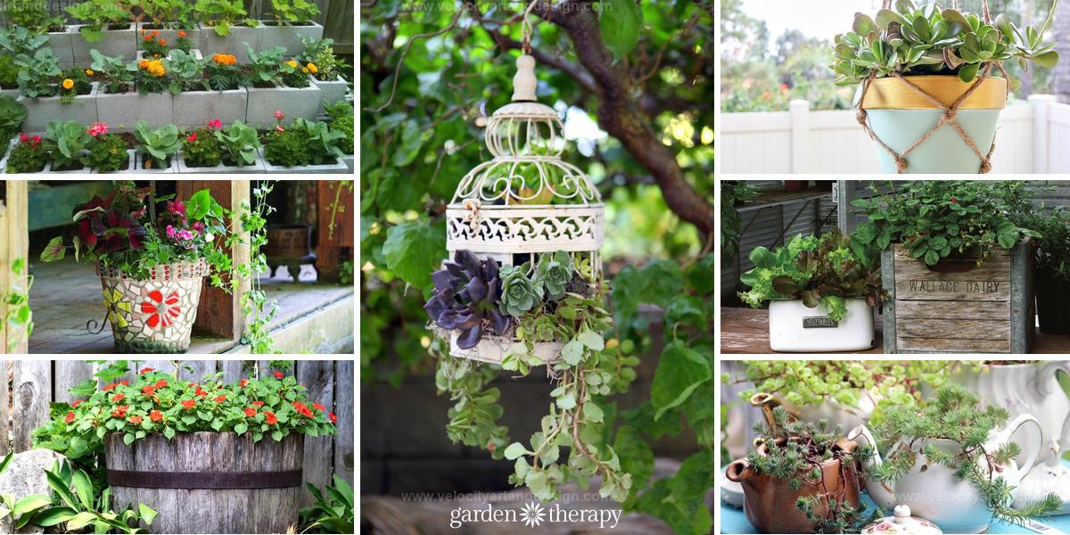 Creative DIY Garden Pot Ideas