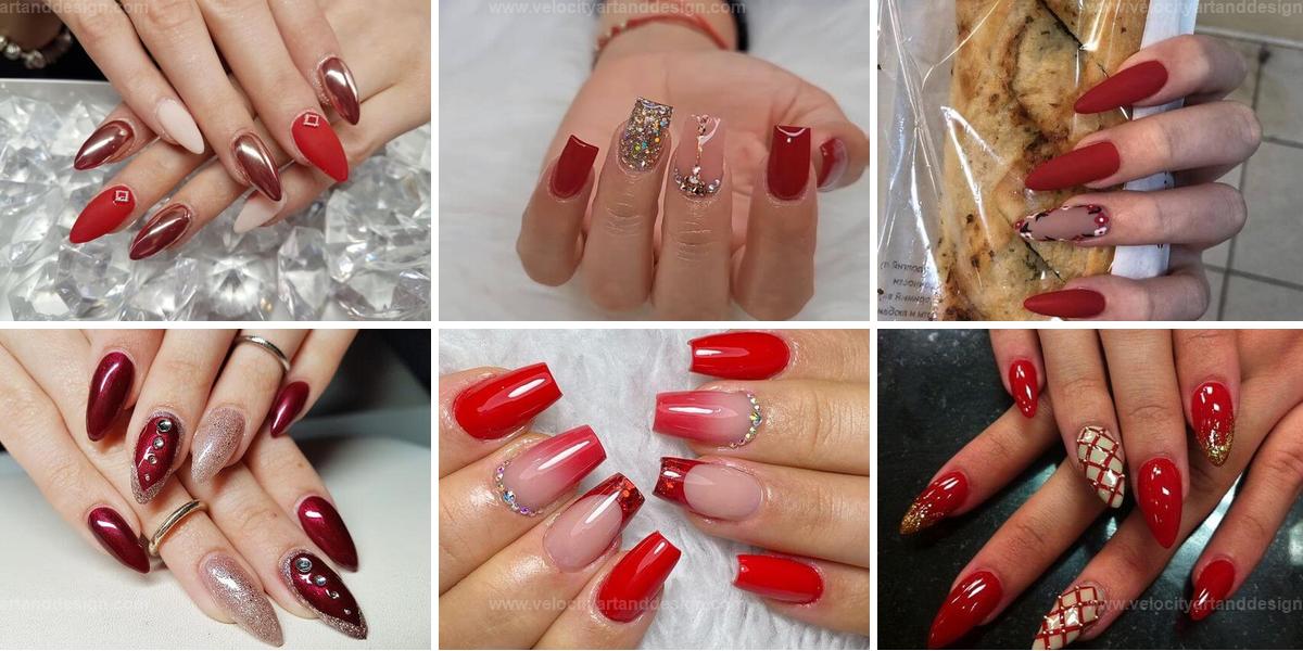 Top Red Prom Nails