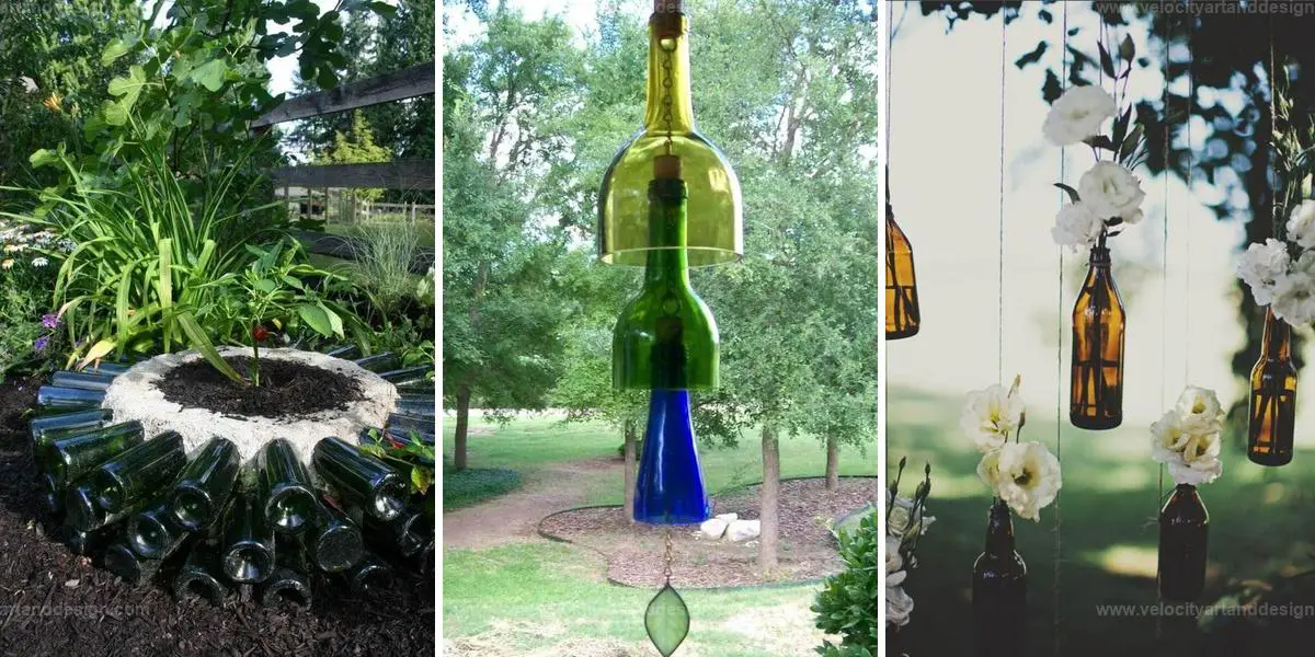 Top Wine Bottle Garden Ideas