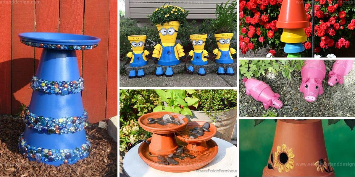 Best DIY Clay Pot Ideas for Gardens