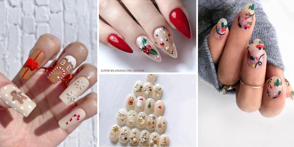 Best Cute Christmas Nails