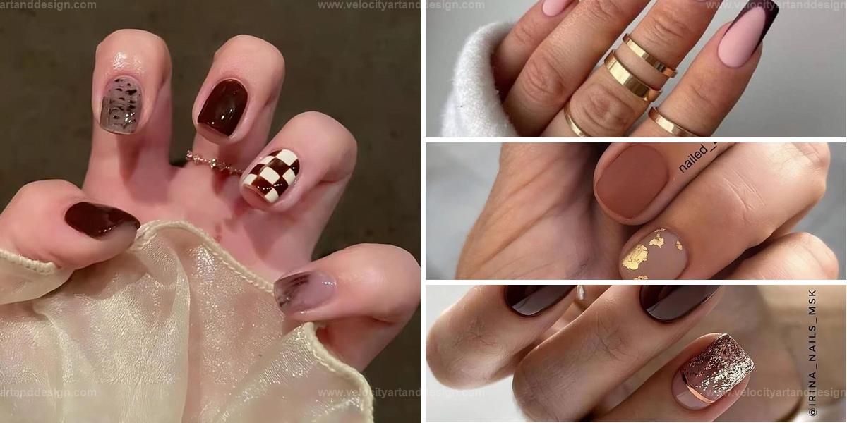 Best Short Brown Nail Ideas for Fashionistas