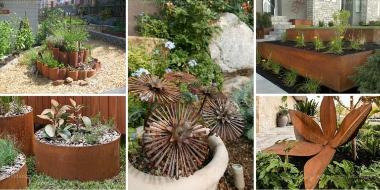 Best Metal Accents for Gardens