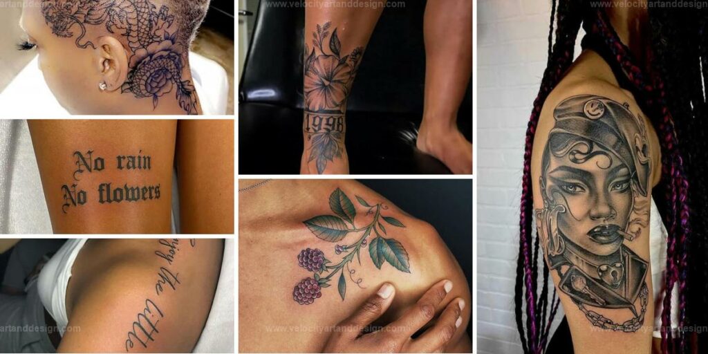 Best Female Tattoos for Dark Skin Tones