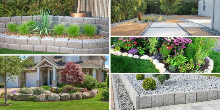 Best Stone Edging Ideas for Gardens