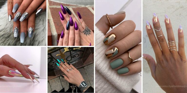 Best Mirror Effect Nail Designs