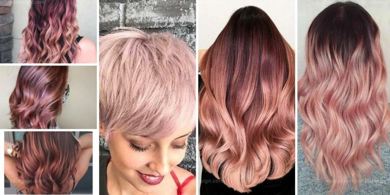 Best Rose Gold Hair Ideas