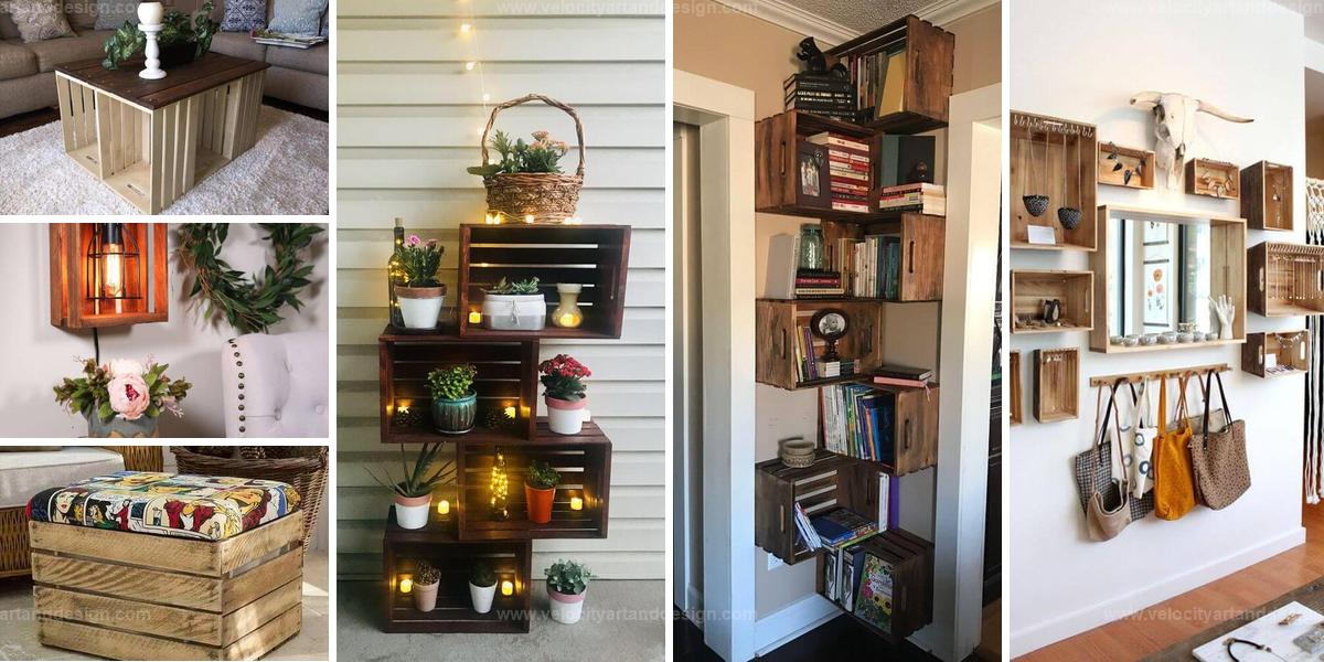 Top DIY Old Crate Ideas