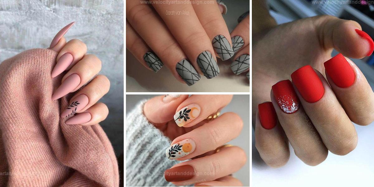 Sleek Matte Nail Designs