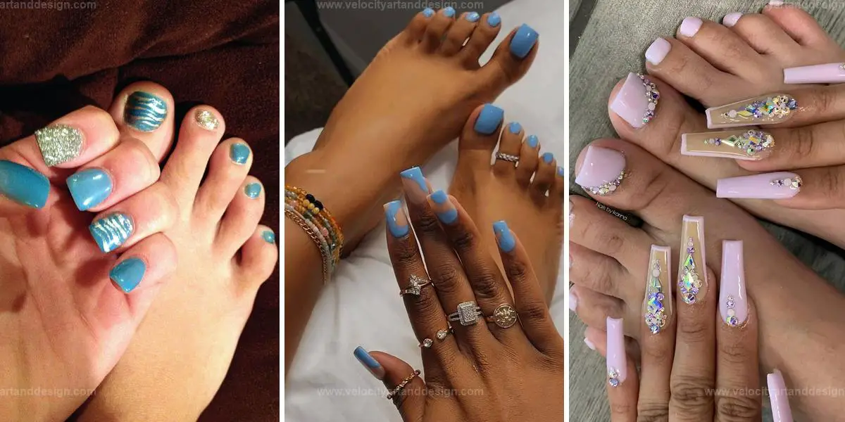 Top Matching Nail and Toe Nail Designs