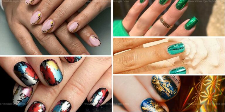 Top Foil Nail Designs