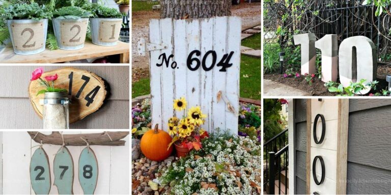 Best House Number Ideas to Elevate Your Entrance