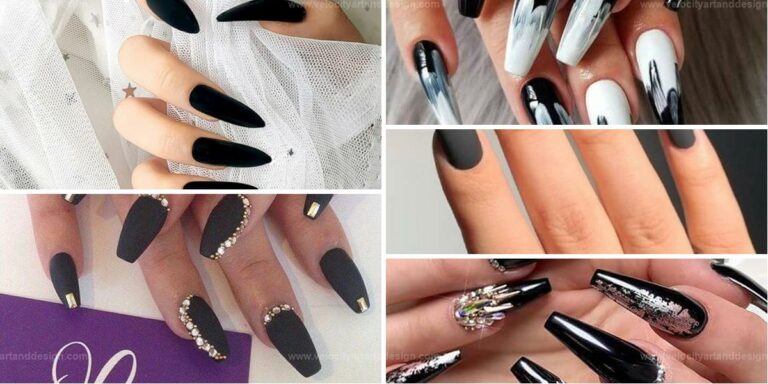 Chic Black Nail Designs