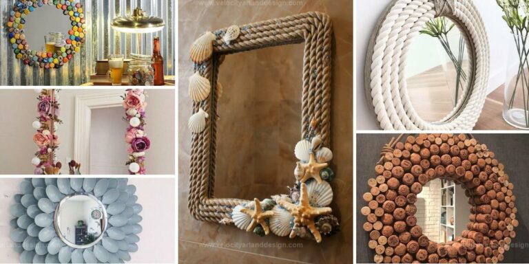 Top DIY Mirror Frame Ideas