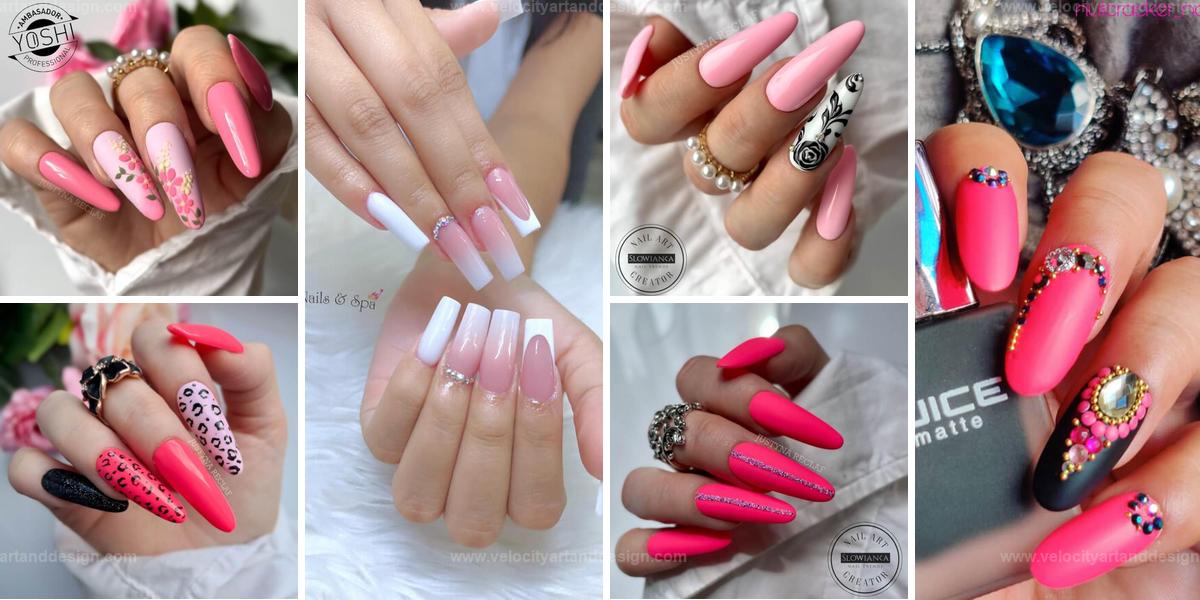 Top Pink Nail Art