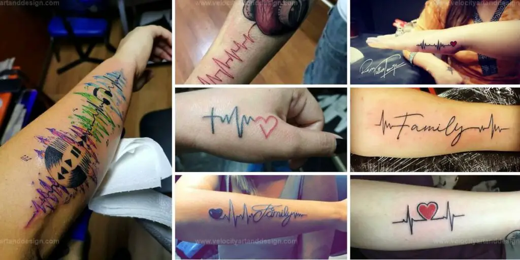 Top Heartbeat Tattoos with Powerful Meanings