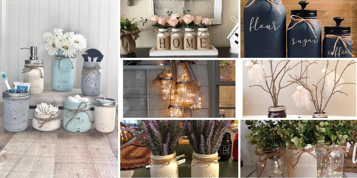 Best Mason Jar Ideas for Home Decor