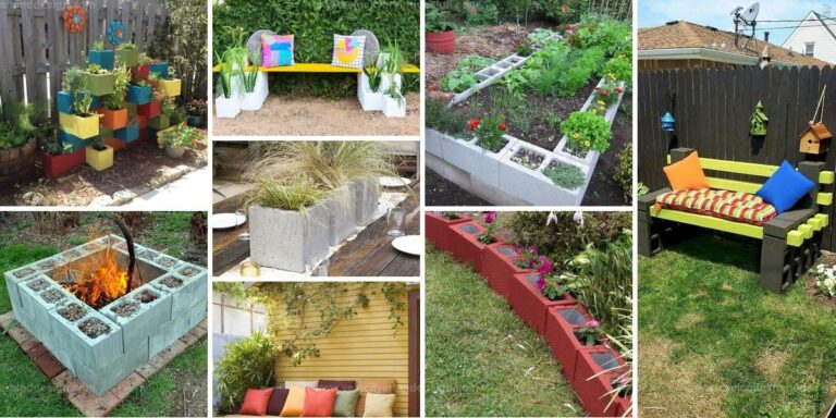 Top DIY Cinder Block Ideas