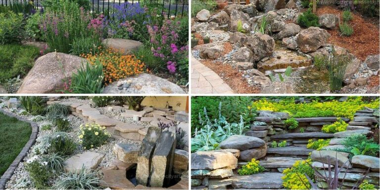 Best Natural Rock Garden Ideas